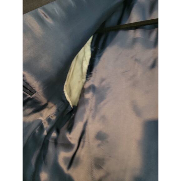 NEW Ralph Lauren Wool Sport Coat Blazer Men's 44L Suit Jacket Blue Two Button - Picture 10 of 12